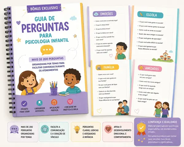 Guia de Perguntas para Psicologia Infantil