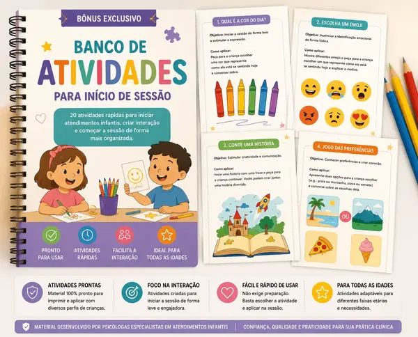 Banco de Atividades para Início de Sessão