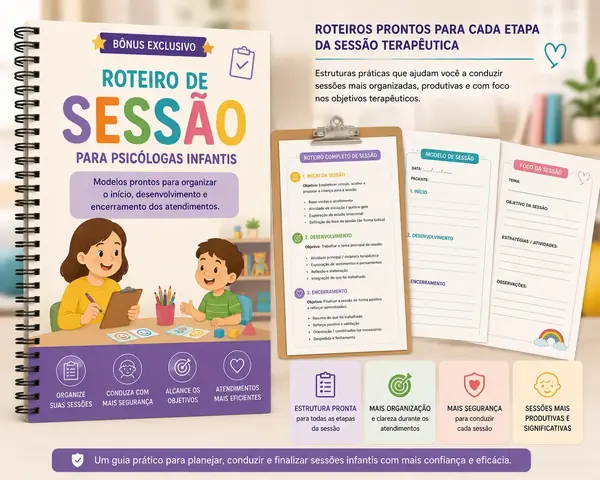 Roteiro de Sessão para Psicólogas Infantis